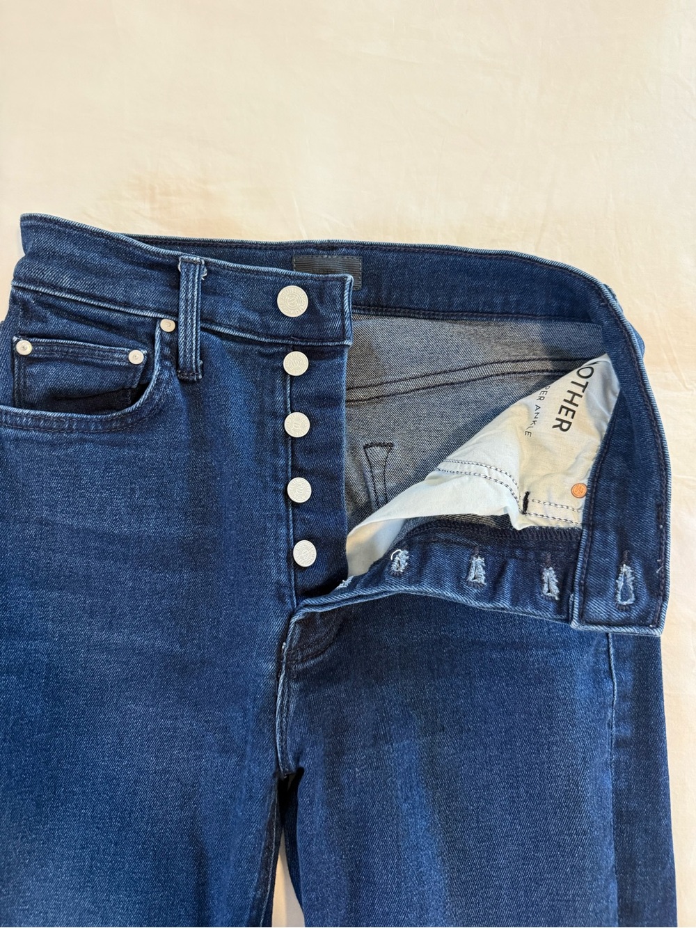 MOTHER The Tripper Ankle Jeans In Taking Shape Size 24 - Picture 8 of 14
